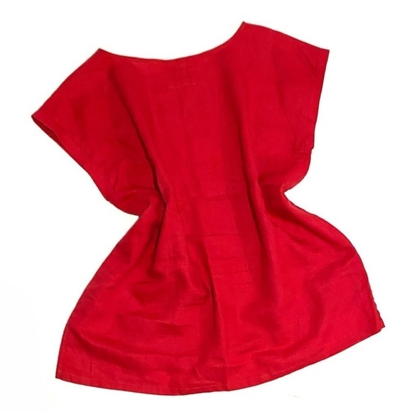 Vintage Handmade top with painted detail - Picture 4 of 7